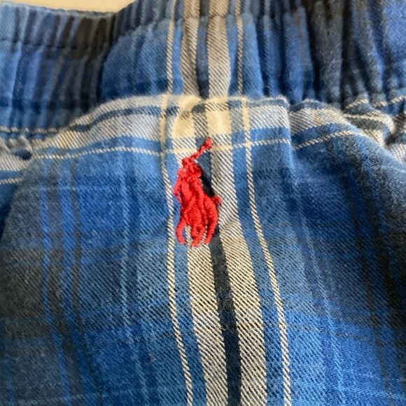 POLO RALPH LAUREN SLEEPWEAR M Unisex Drawstring Sleep Pajama Pants with Pockets - Picture 9 of 10